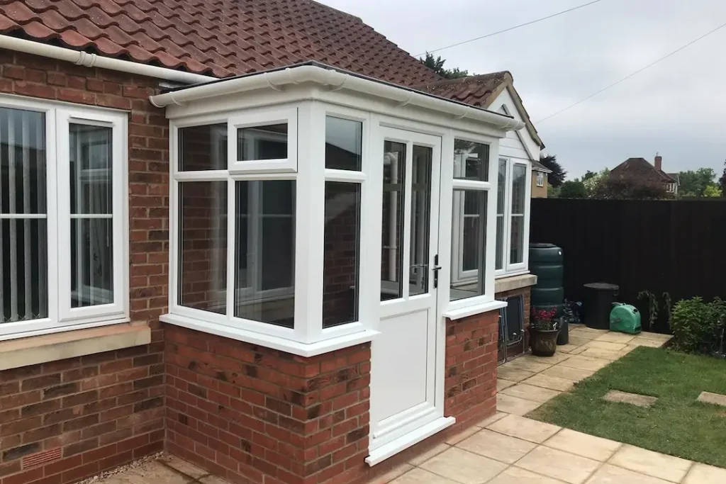Flush Casement porch windows